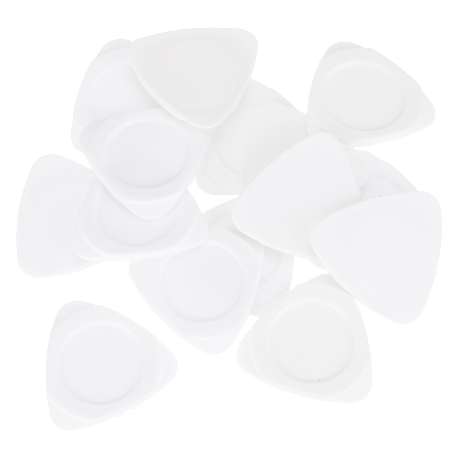 15pcs Triangle Phone Pry Opening Tools Plastic White 2.5mm Thick