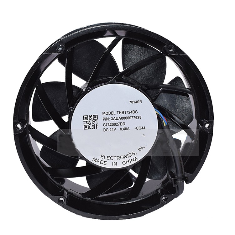 For Delta THB1724BG DC 24V 8.4A 172*172*51MM For Inverter ACS880 R9 Cooling Fan