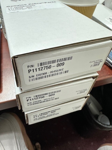 ZEBRA **ORIGINAL** P1112750-009 Printhead for 203DPI Printehead NEW **US SHIP**