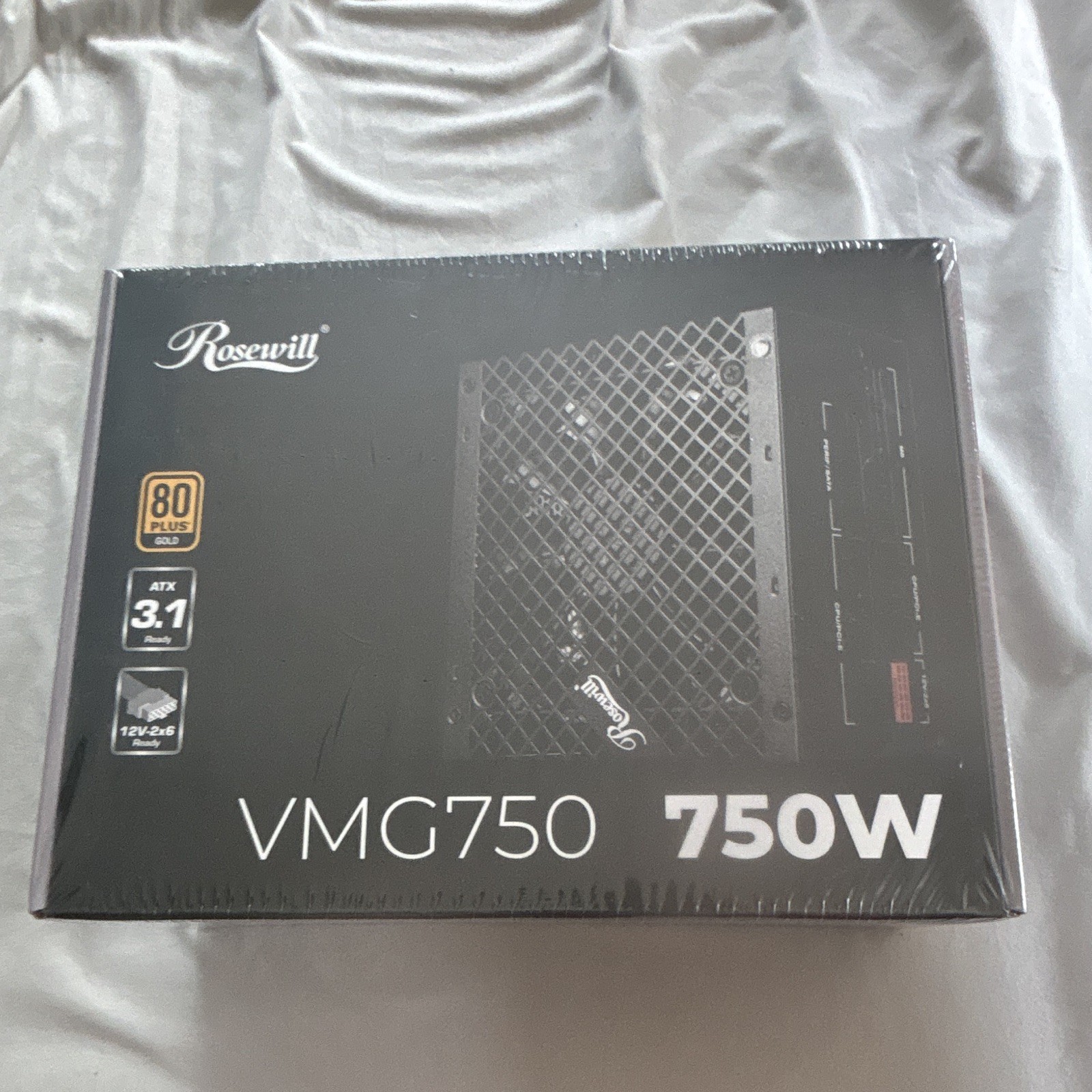 Sealed Rosewill 750W ATX 80+ Gold Modular Power Supply Unit (Mint Condition)