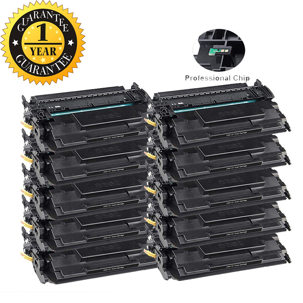 10PK CRG-121 Toner Cartridge Compatible with Canon 121 Image CLASS D1650 D1620
