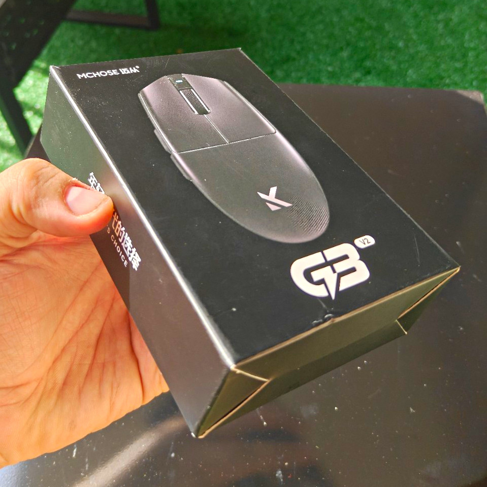 MCHOSE G3 V2 Wireless Optical Mouse, Model G3 V2 MPN G3 V2 - Black