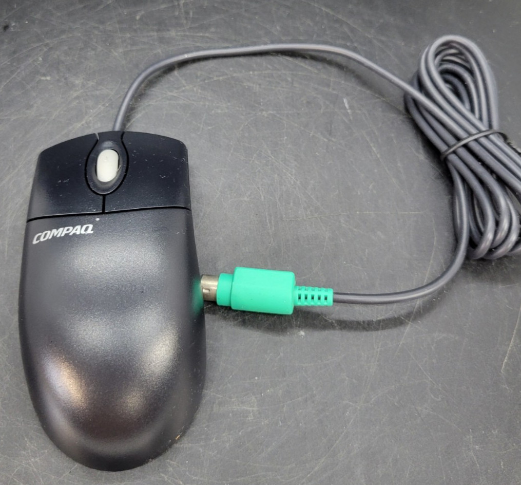HP PS/2 Serial Mouse, Model MO42KC.