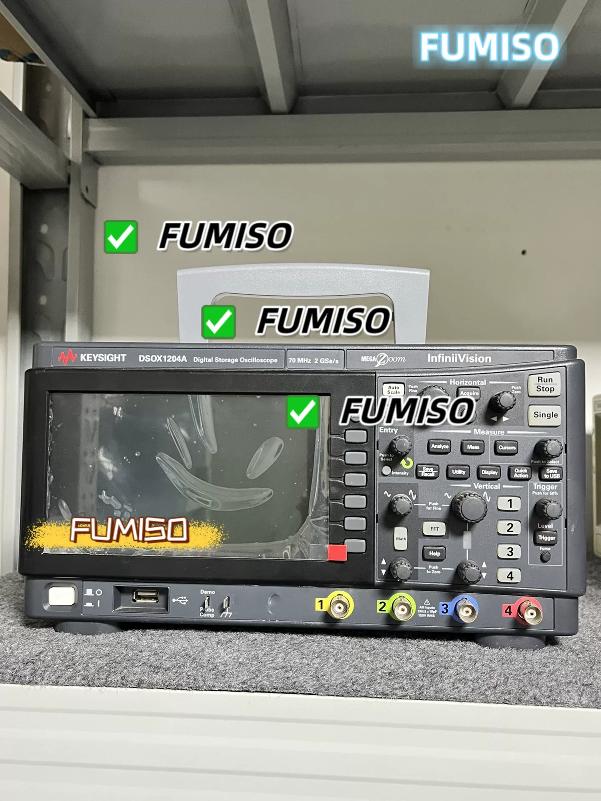 1PCS Keysight DSOX1204A digital oscilloscope Fast Shipping_