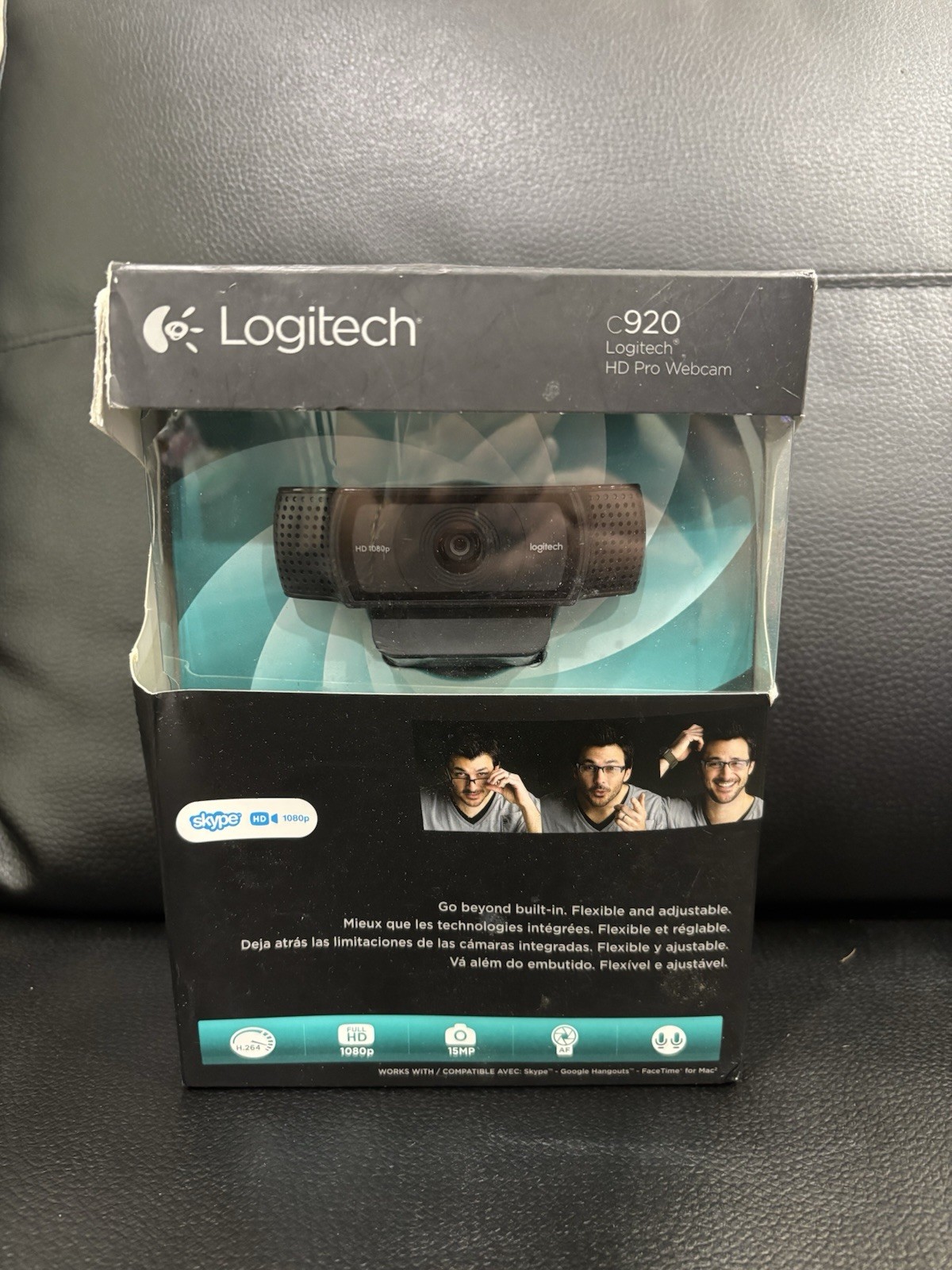 Logitech C920 HD Pro Webcam - Black