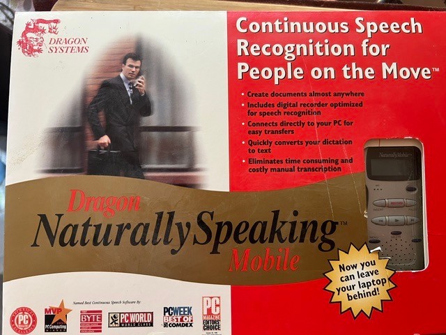 Dragon Systems Naturally Speaking Mobile, Open Box