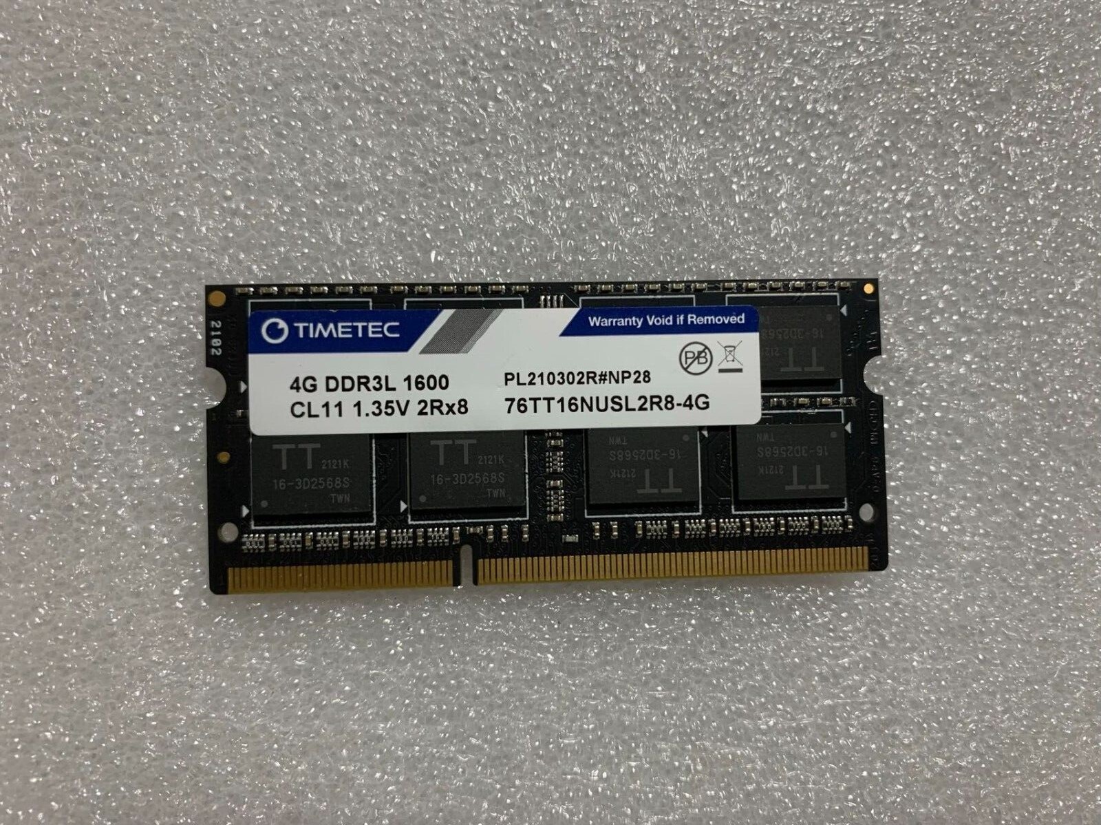 Timetec 4GB 8GB PC3-12800 (DDR3-1600) Memory ram for laptop sodimm