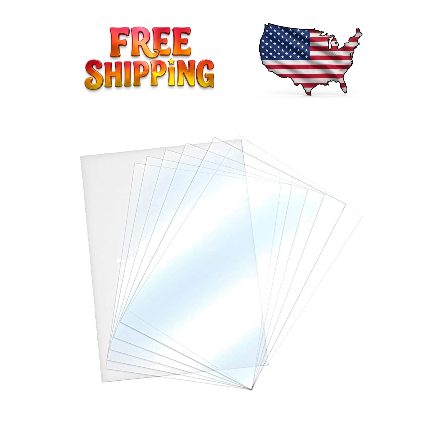 Compatible 6PCS FEP Release Films 200x140mm for ELEGOO & ANYCUBIC Printers