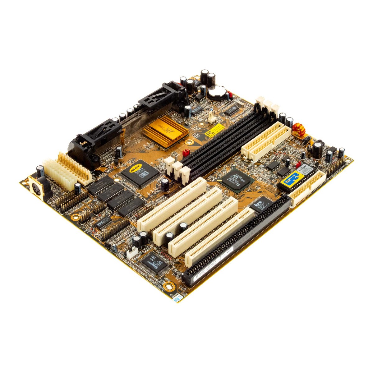 Motherboard PC CHIPS M767 SLOT 1 SDRAM PCI ISA Baby-AT