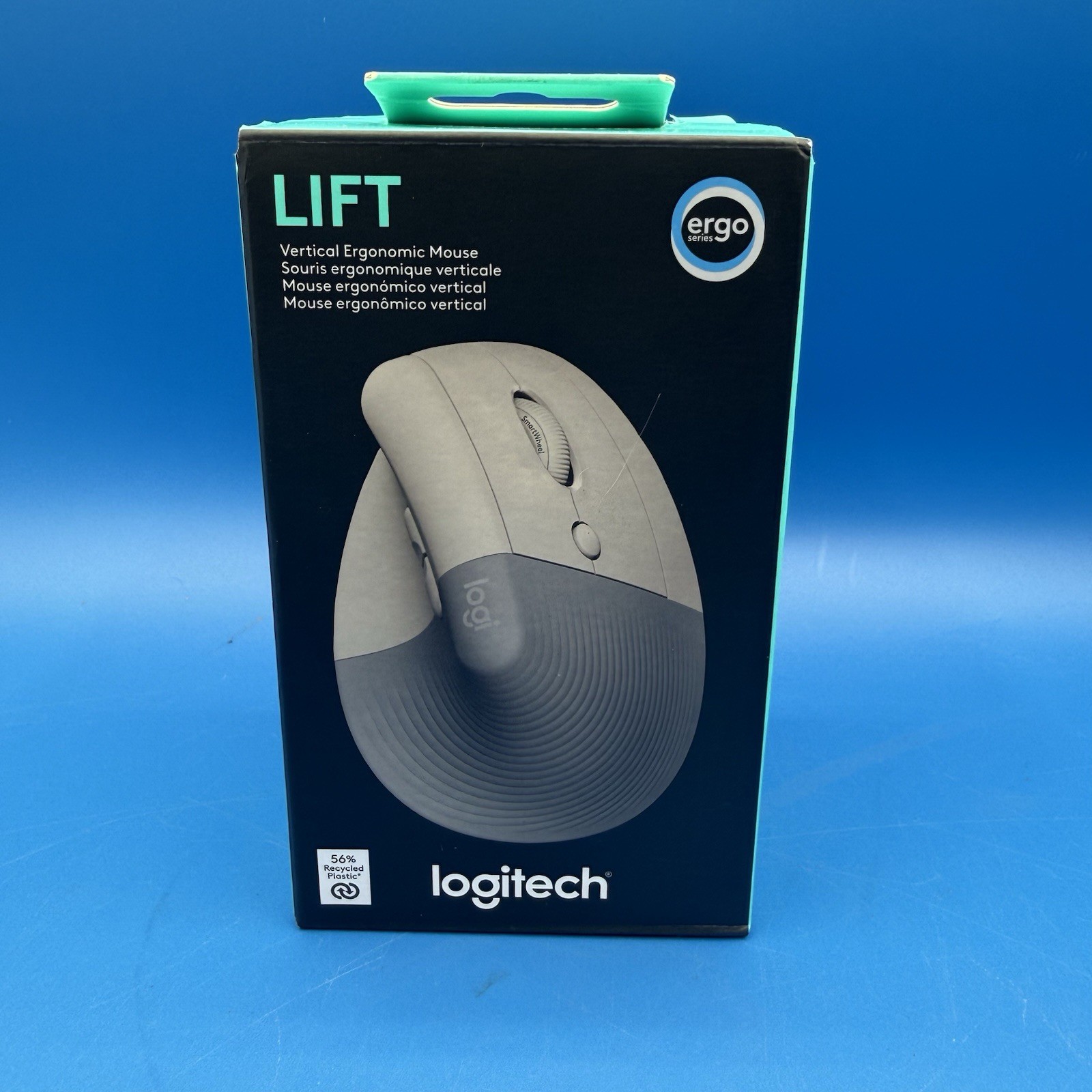 Logitech Lift Vertical Ergonomic Wireless Mouse - Sand