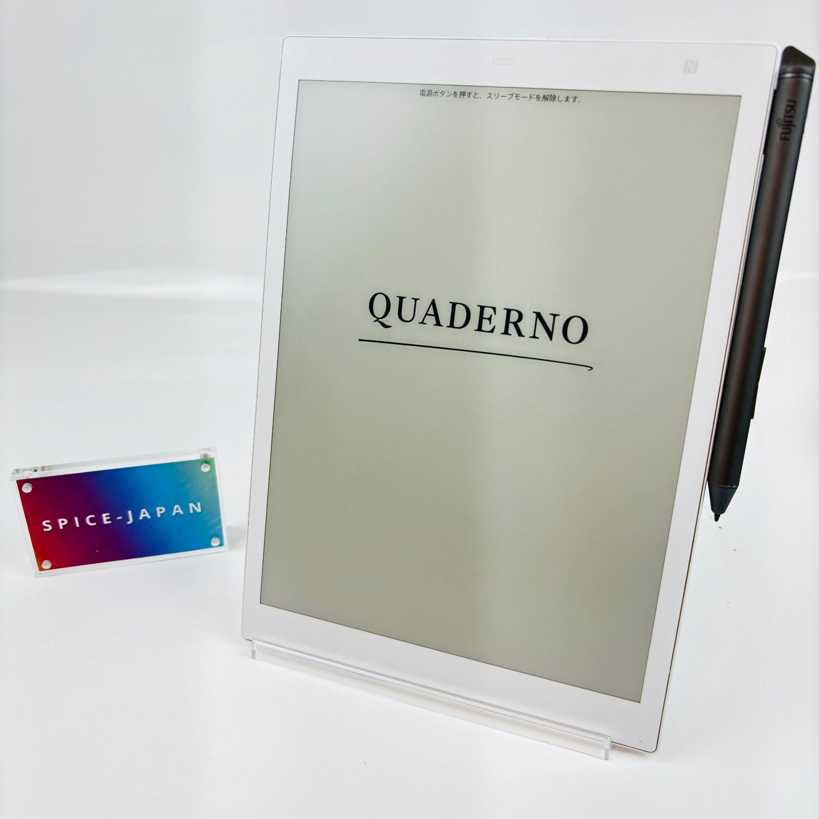 Fujitsu FMV-DPP04 Quaderno Digital Paper Tablet White A5 size 10.3 inch JP Used