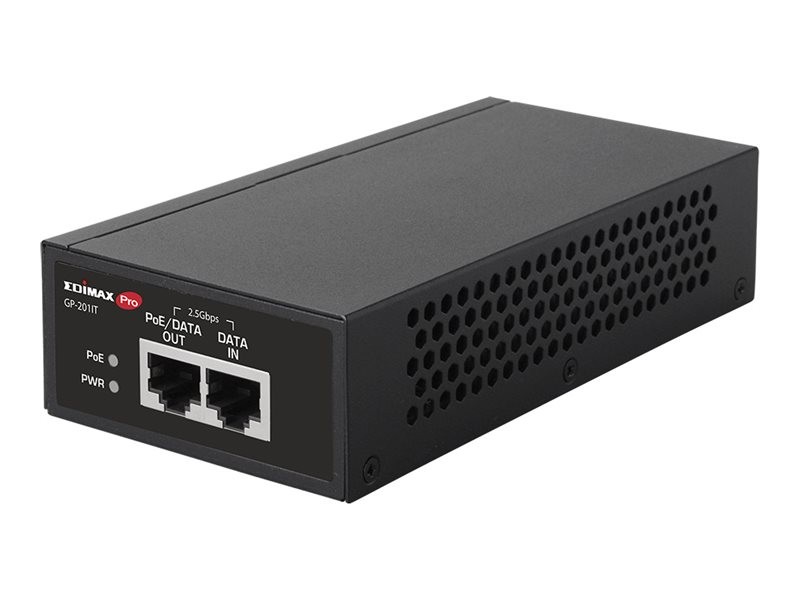 Edimax Injector PRO PoE+ 2.5 Gigabit GP-201IT 30Watt Ex. Accessory Net