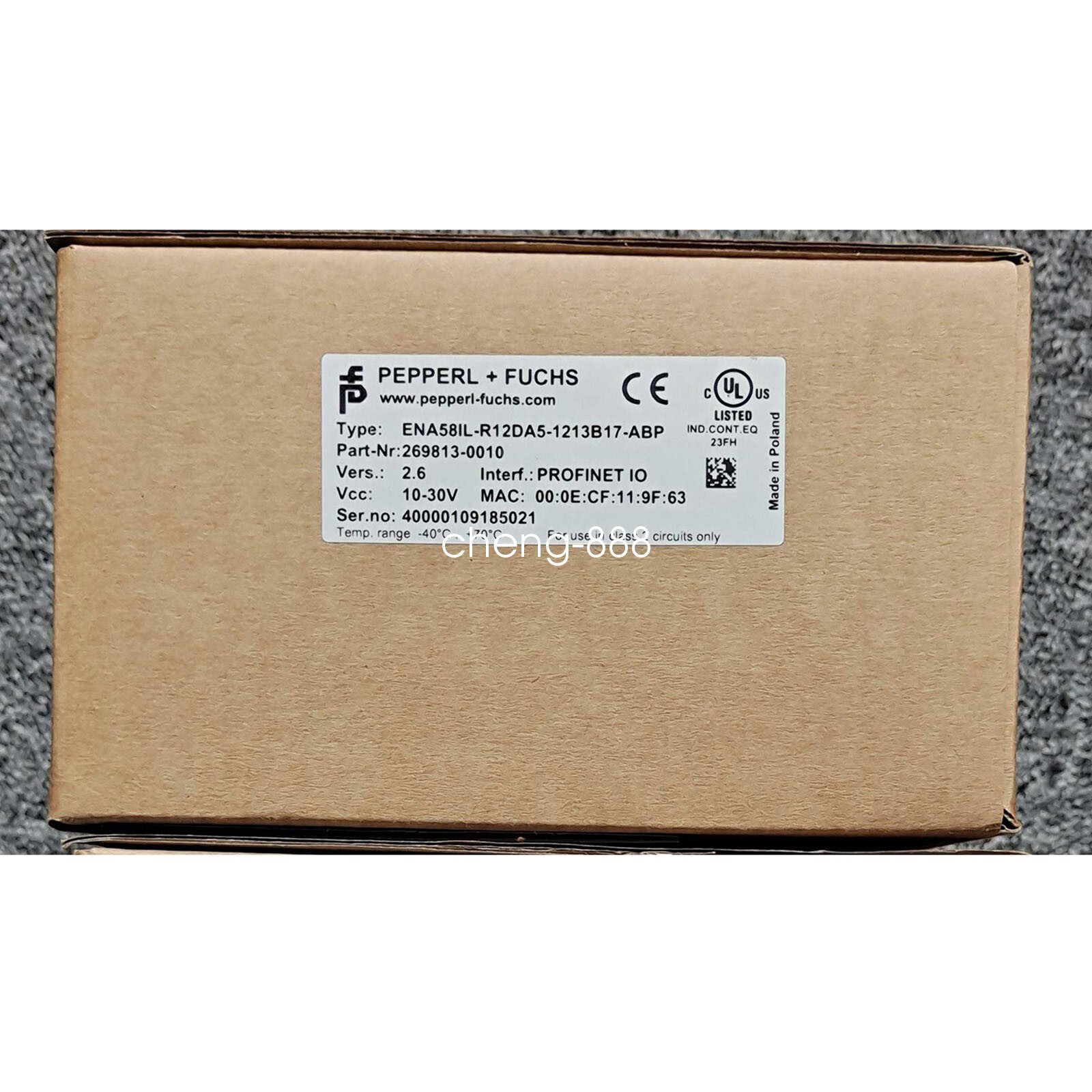 1PCS  PEPPERL+FUCHS ENA58IL-R12DA5-1213B17-ABP encoder  FedEx or DHL