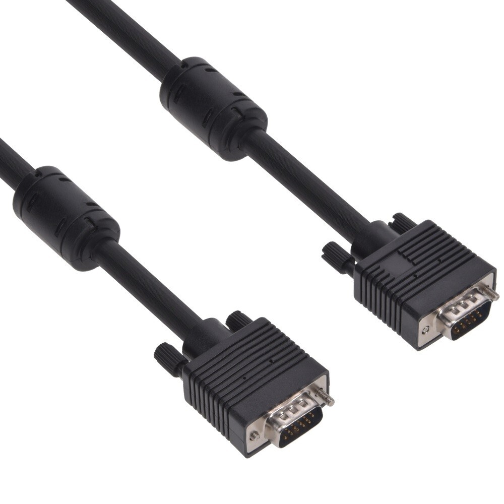 Fuji Labs SVGA Male to Male Cable w/Ferrite Core