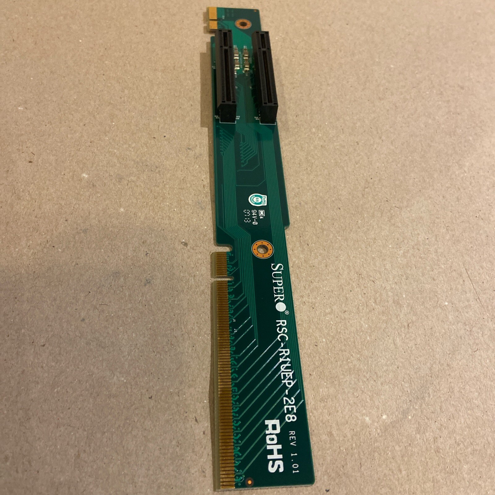 Supermicro RSC-R1UEP-2E8 Rev. 1.01 Riser Card (T5)