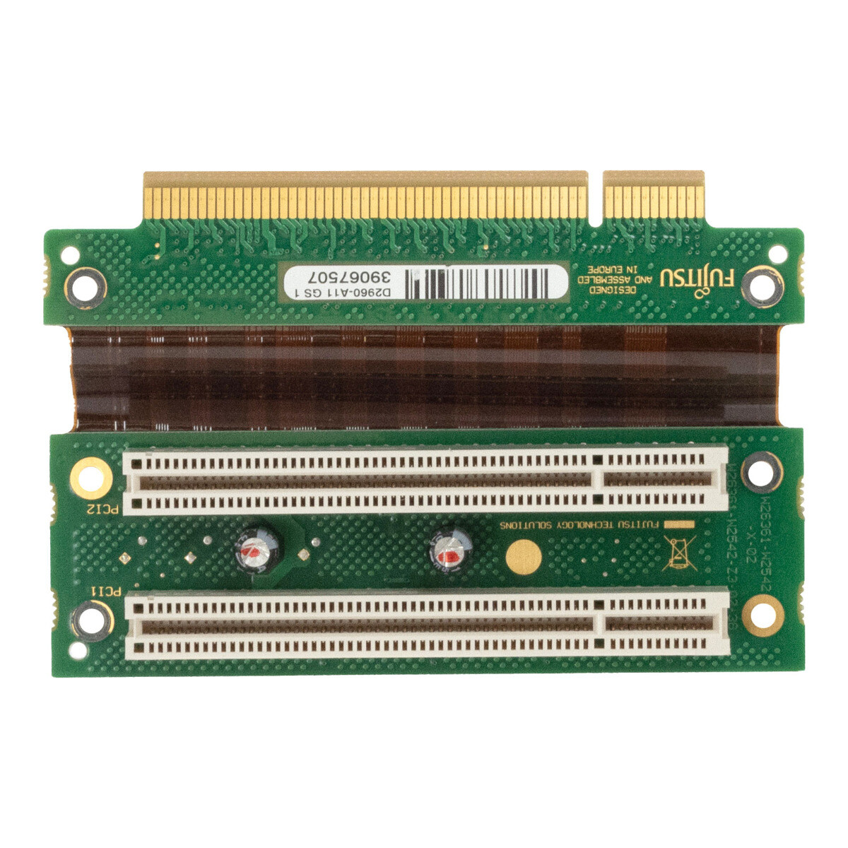 FUJITSU D2960-A11 GS1 32-BIT RISER 2x PCI