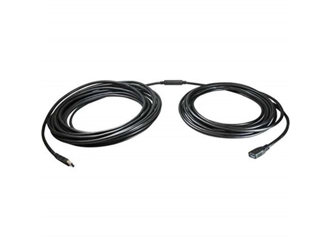 Comprehensive USB3-AMF-25PROAP 25 ft. Black Pro AV/IT Plenum Active USB 3.0 A Ma