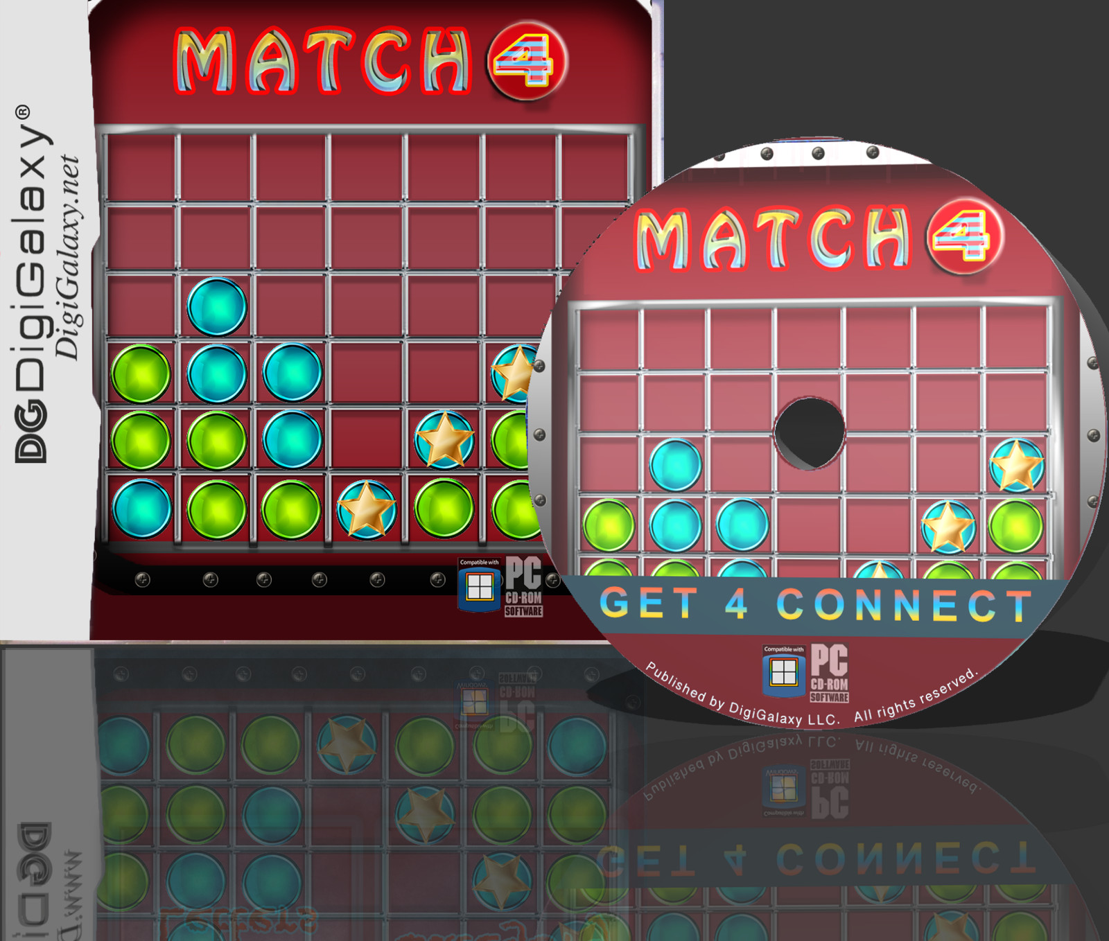 Get 4 Connected - Challenge your Mind - PC Game (Windows or Mac)