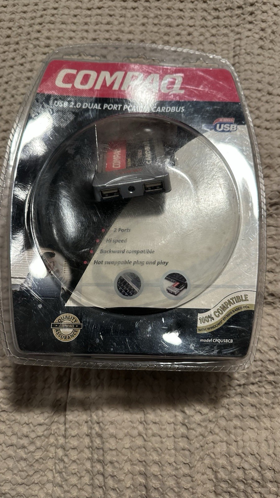 Compaq 2-Port FireWire PCMCIA Cardbus Hot Swappable Plug And Play