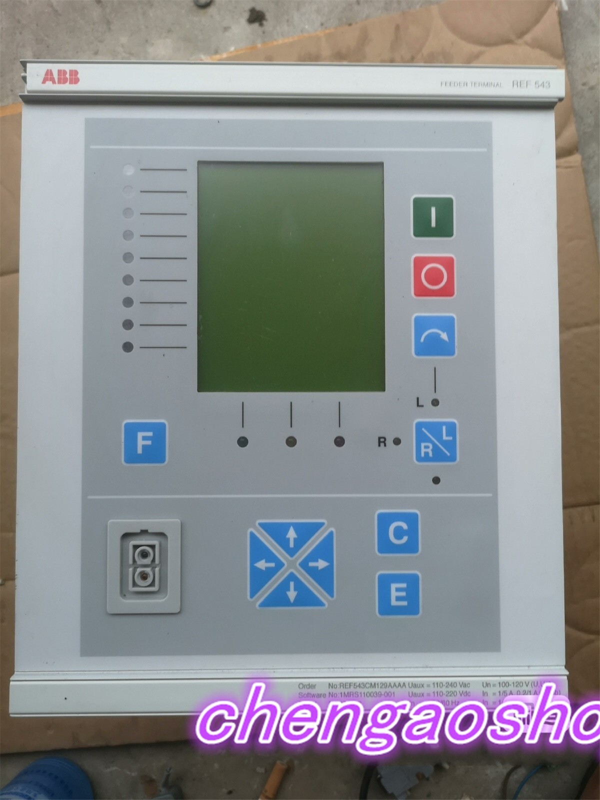 1PC USED ABB REF543 REF543KM127AAAA Via DHL or FedEX