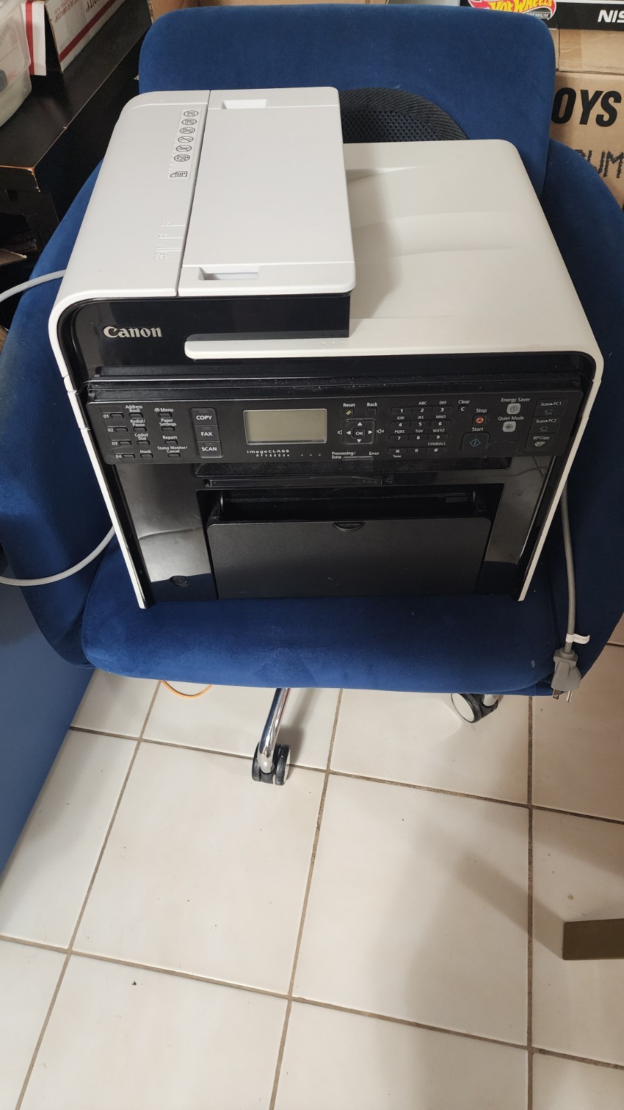 Cannon Imageclass Mf4880dw Printer monochrome laser printer Untested 6197 Page