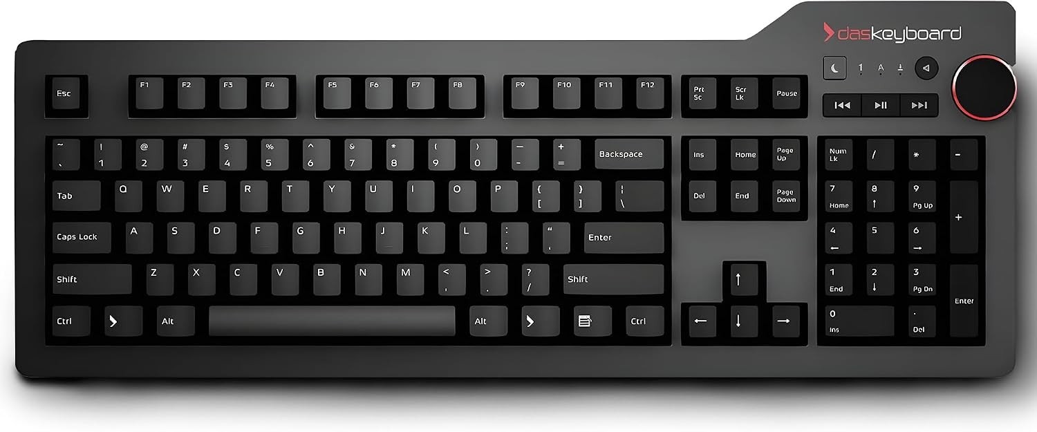 Das Keyboard 4 Professional (DASK4MKPROSIL) Wired Keyboard