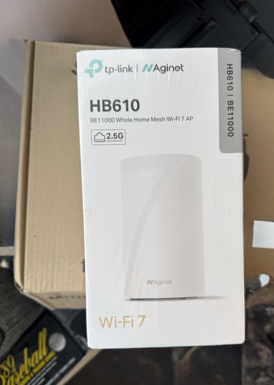 TP-LINK HB610 BE11000 Whole Home Mesh Wi-Fi 7 Router/AP New Sealed