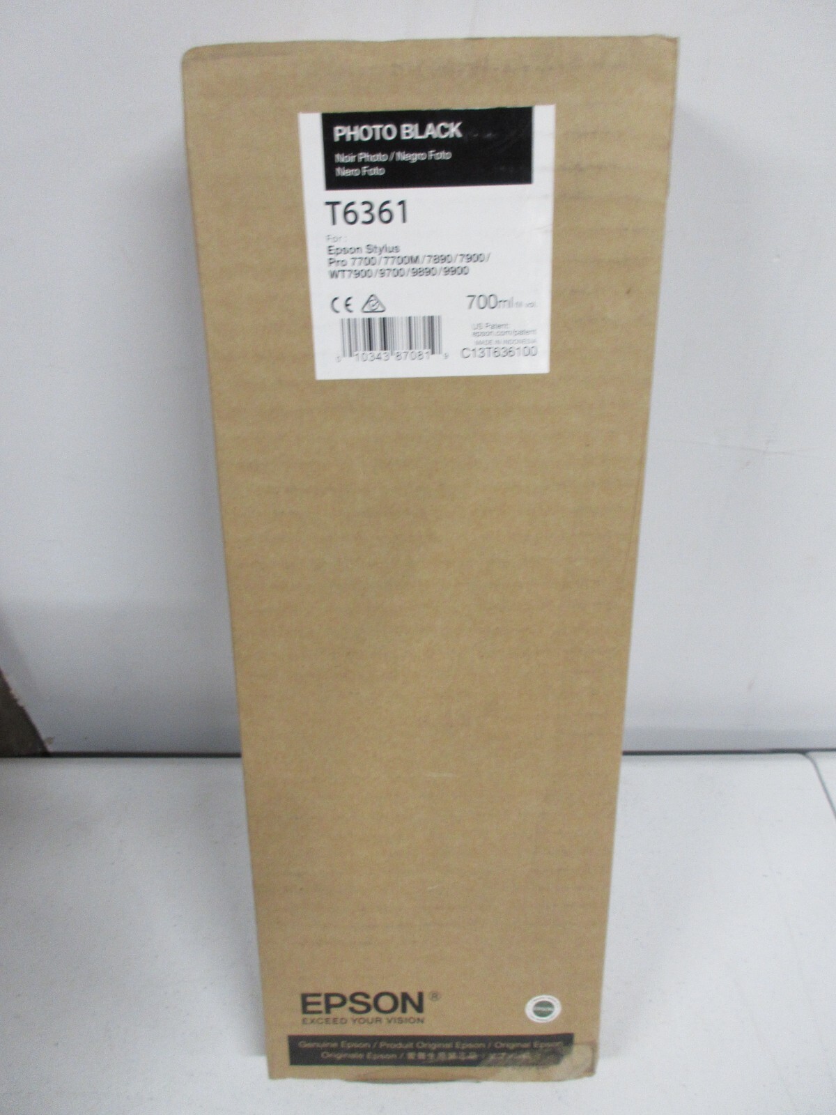 Genuine Epson Photo Ink Toner T6361 T6362 T6363 T6364 T6365 T6366 LOT EXPIRED