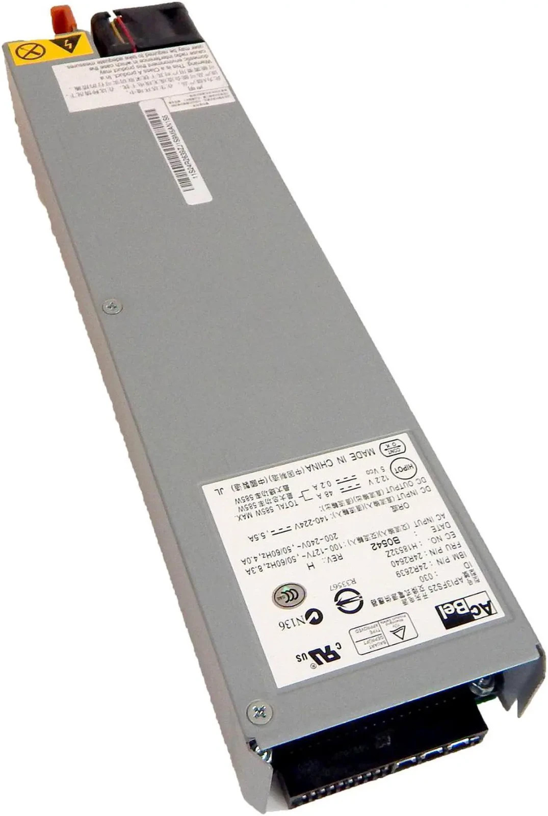 AC Bel API3FS25 Power Supply IBM 24R2639 24R2640 585W PSU AP13FS25 TESTED USA