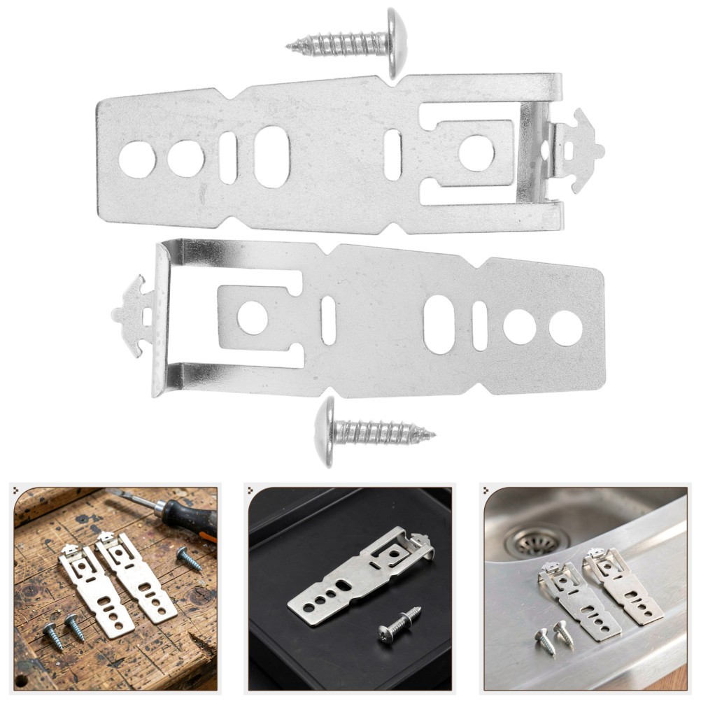2pcs Under Counter Dishwasher Bracket Compatible with GE Series