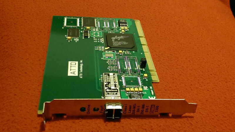 ATTO Technology Inc 0030-03238-01 REV A Fibre Channel PCI Card