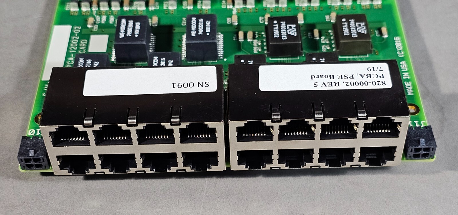 Expansion Module 16 Port PSE Card Computer Mother Board For Cisco Router