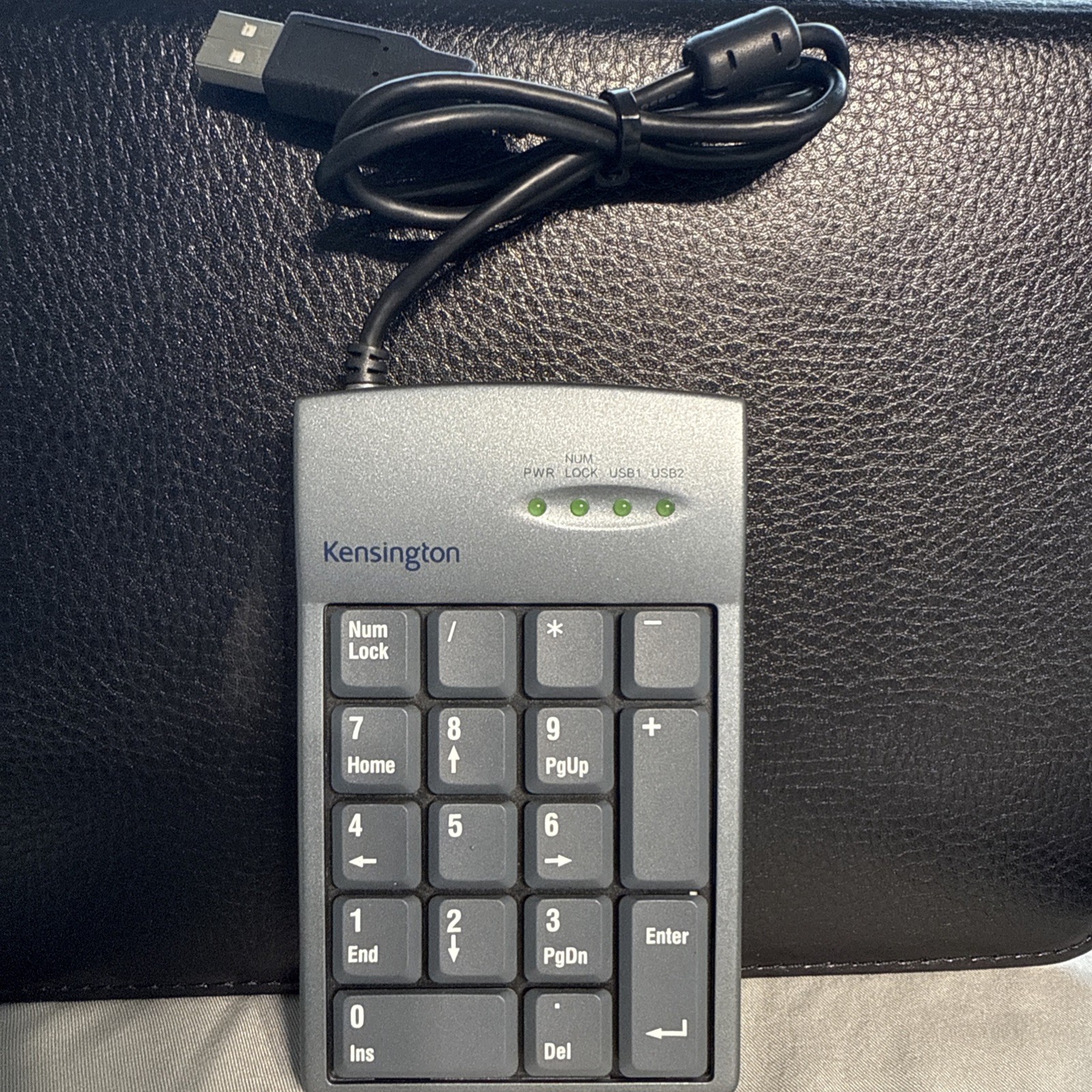 Kensington Pocket 10 Keypad Wired with USB Hub Model #33006