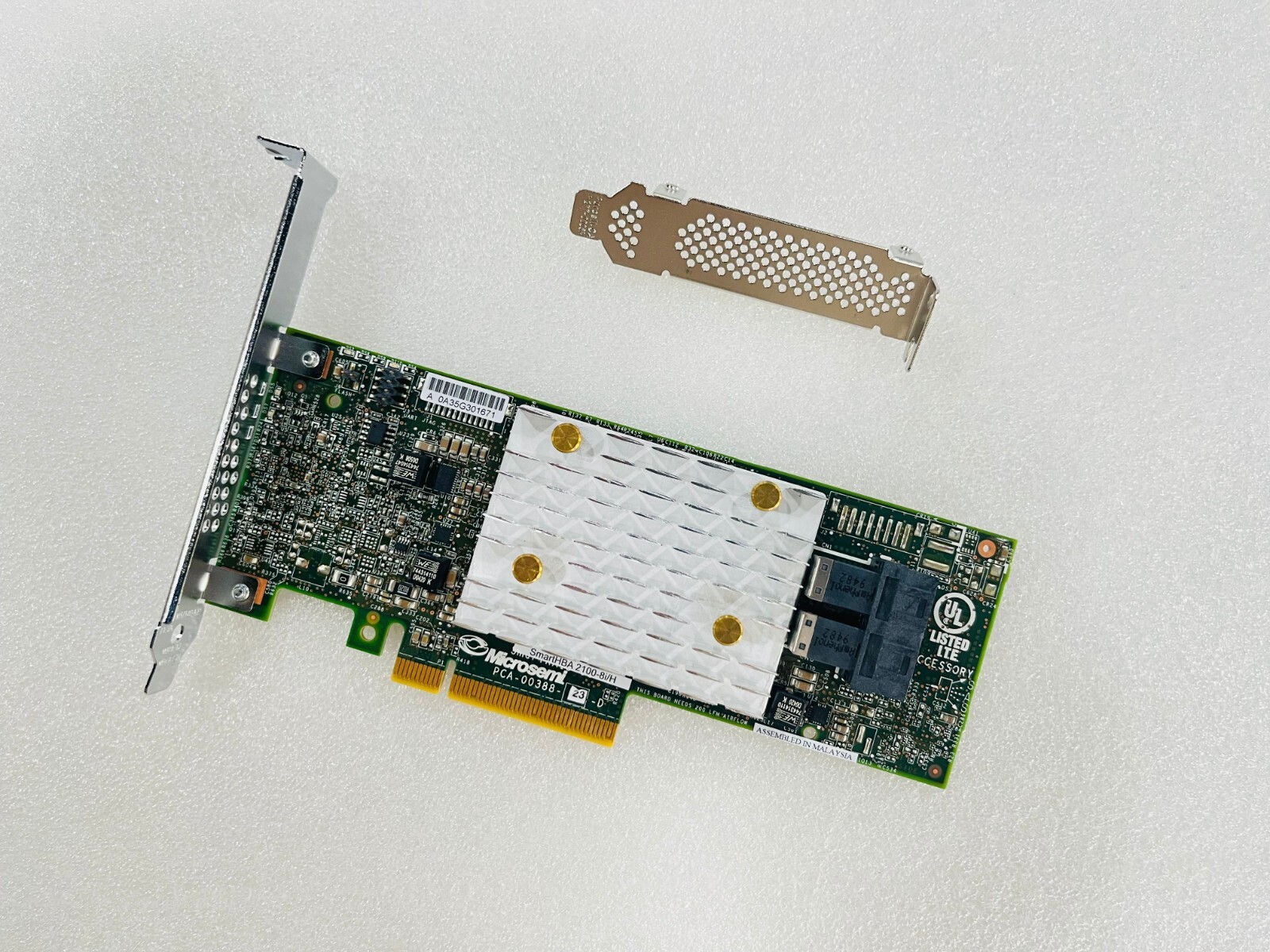 HP Microsemi Adaptec 2100-8i/H Smarthba HBA2100-8I Sas Controller 12Gb/S