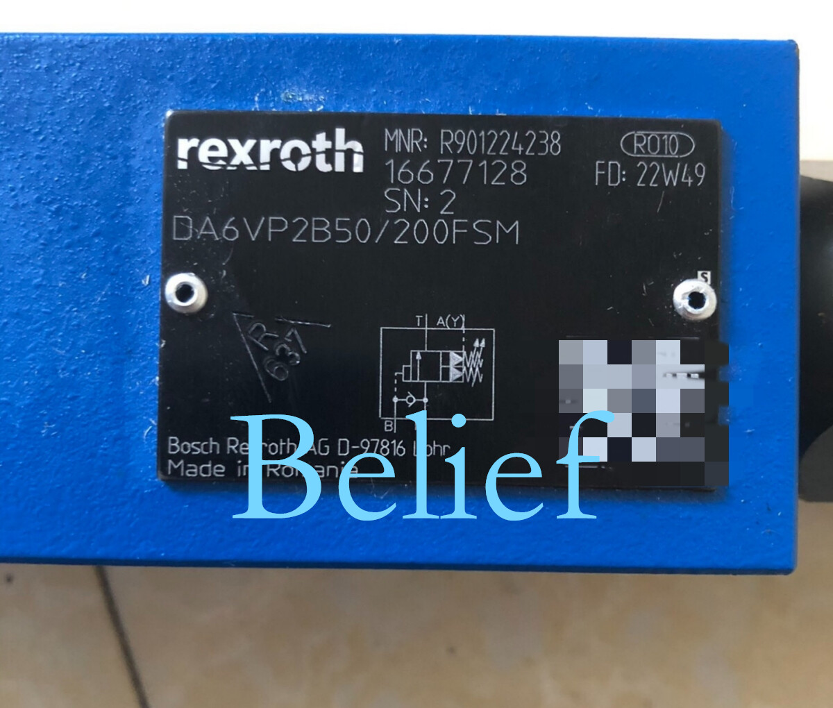 1pc REXROTH R901224238 New hydraulic valve Via DHL or FedEX
