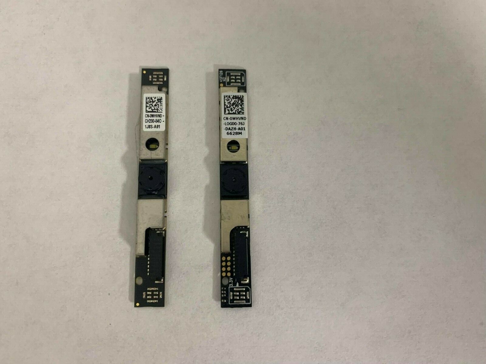 LOT 2 OEM Dell Webcam I3455-10041WHT i3455-1004 I5459-4020 I3052-462 P/N WHVND 