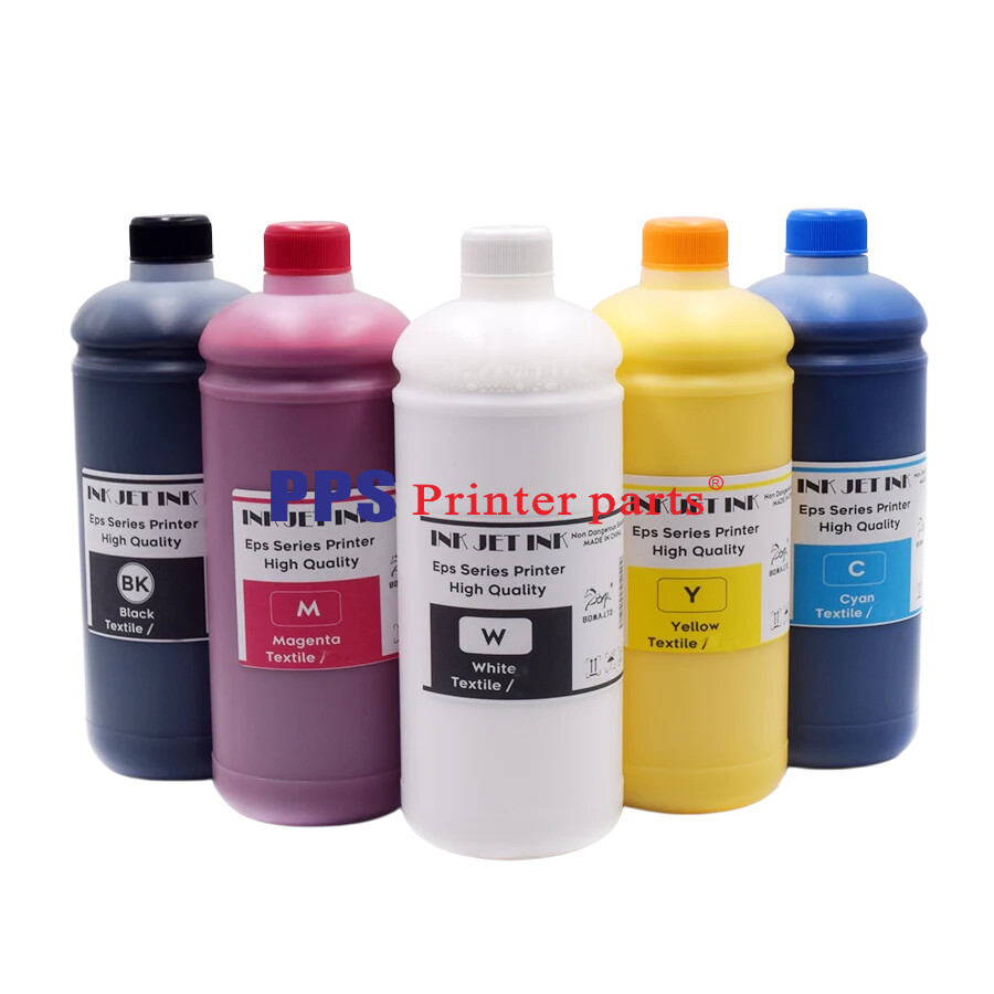 5*500ML DTG Ink Textile InK Garment Ink For Epson F2000 F2130 F2150 F2100