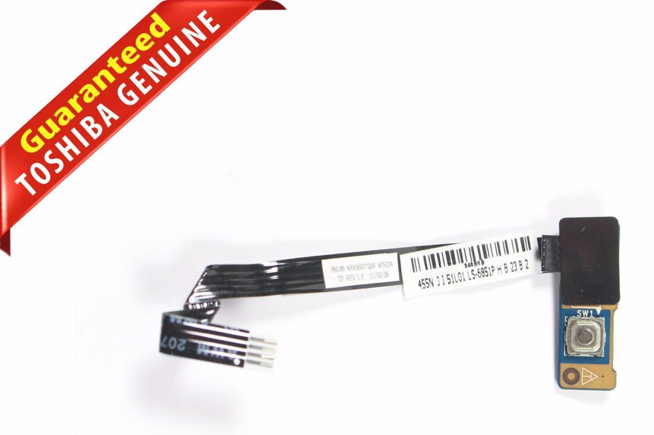 Lot of 2 Toshiba Mini NB505 Series Power Button Board with Cable K000113800