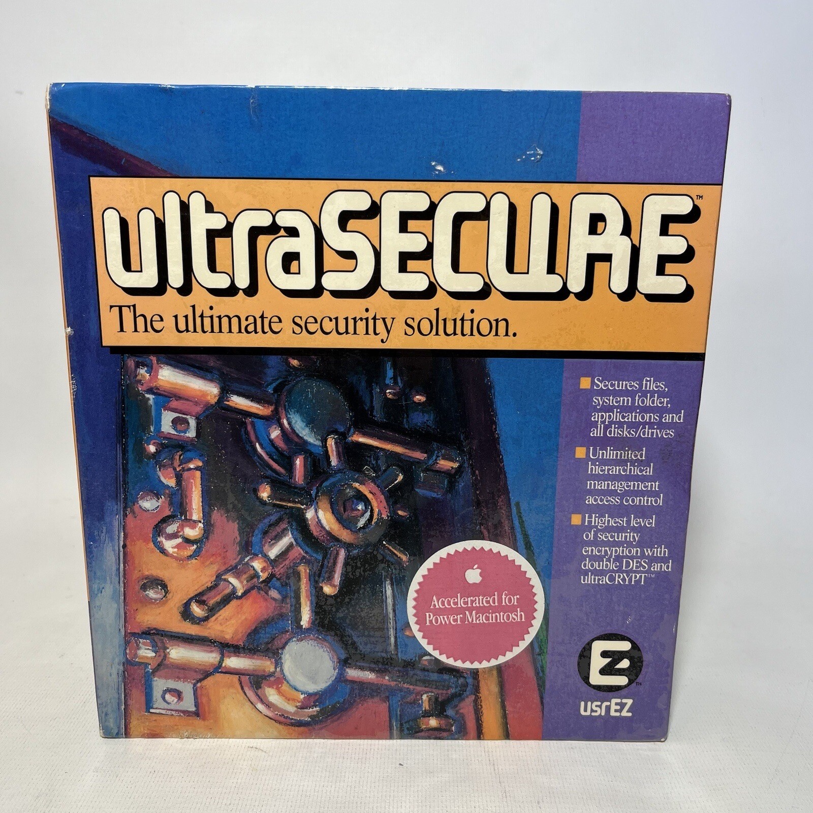 Vintage ultraSECURE Software Ultimate Macintosh Security Solution usrEZ Sealed