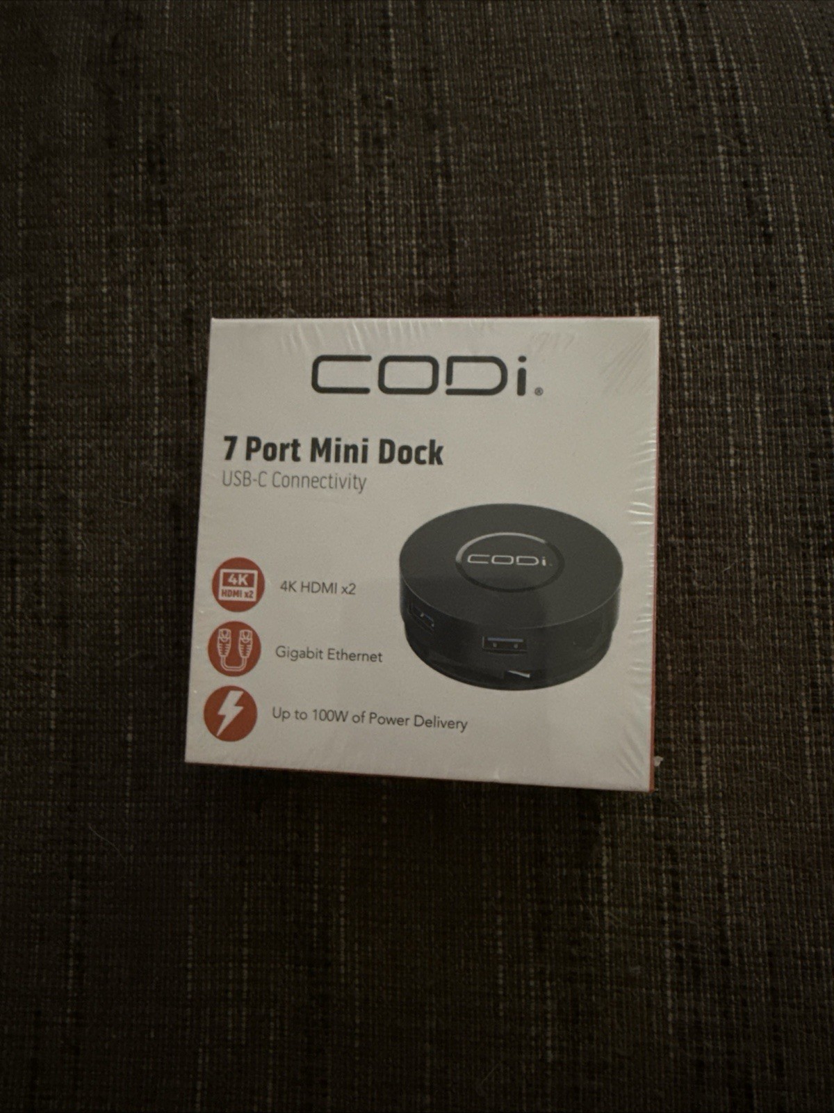 CODi A01058 7 Port Mini Dock BRAND NEW. FACTORY SEALED
