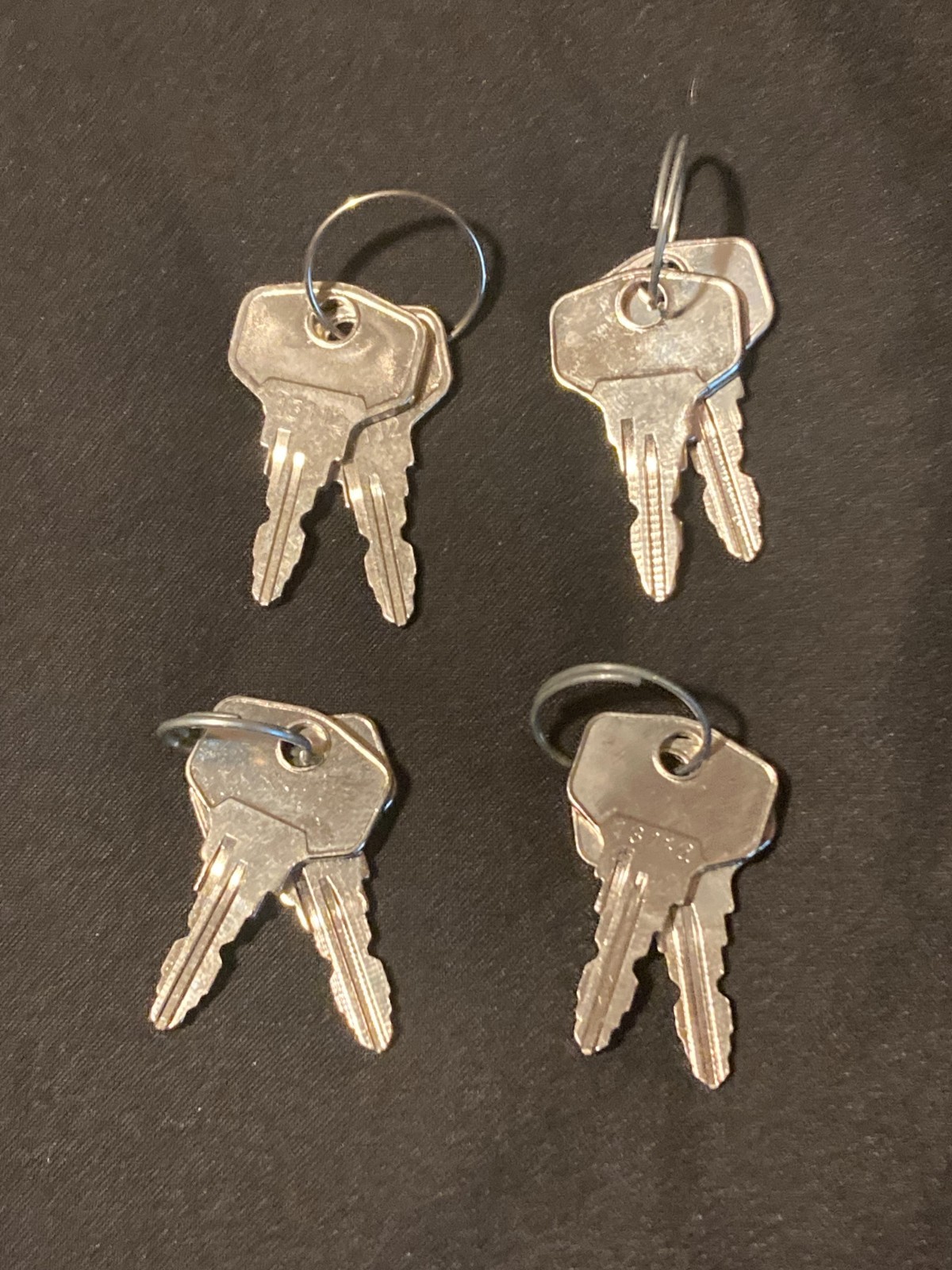 Lot of 8 HP Server Rack Cabinet KEY Fits 10000, 9000  Series G2, G3, key# 13112
