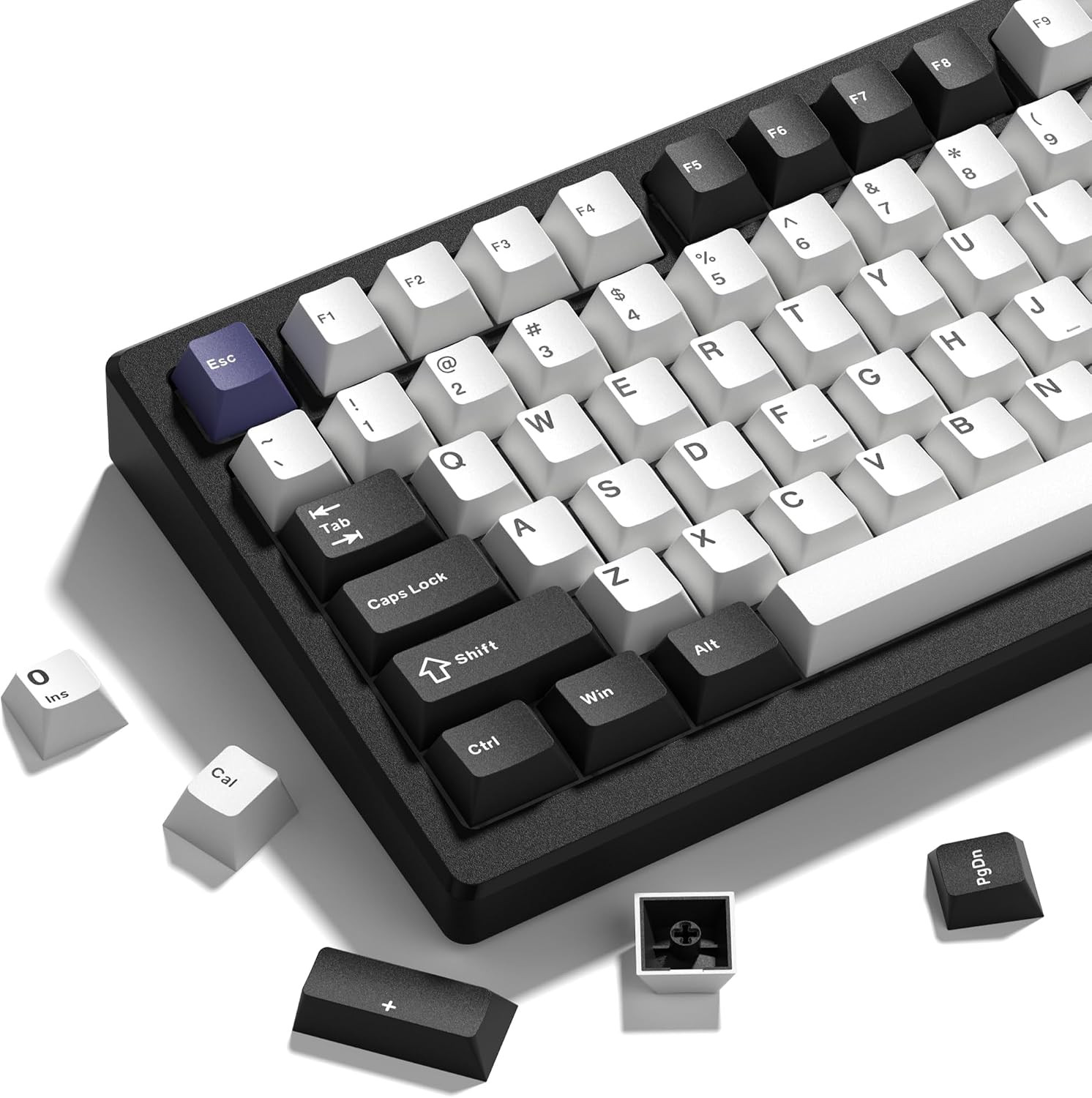 Womier Double Shot PBT Keycaps Set 138 Keys Cherry Profile Custom