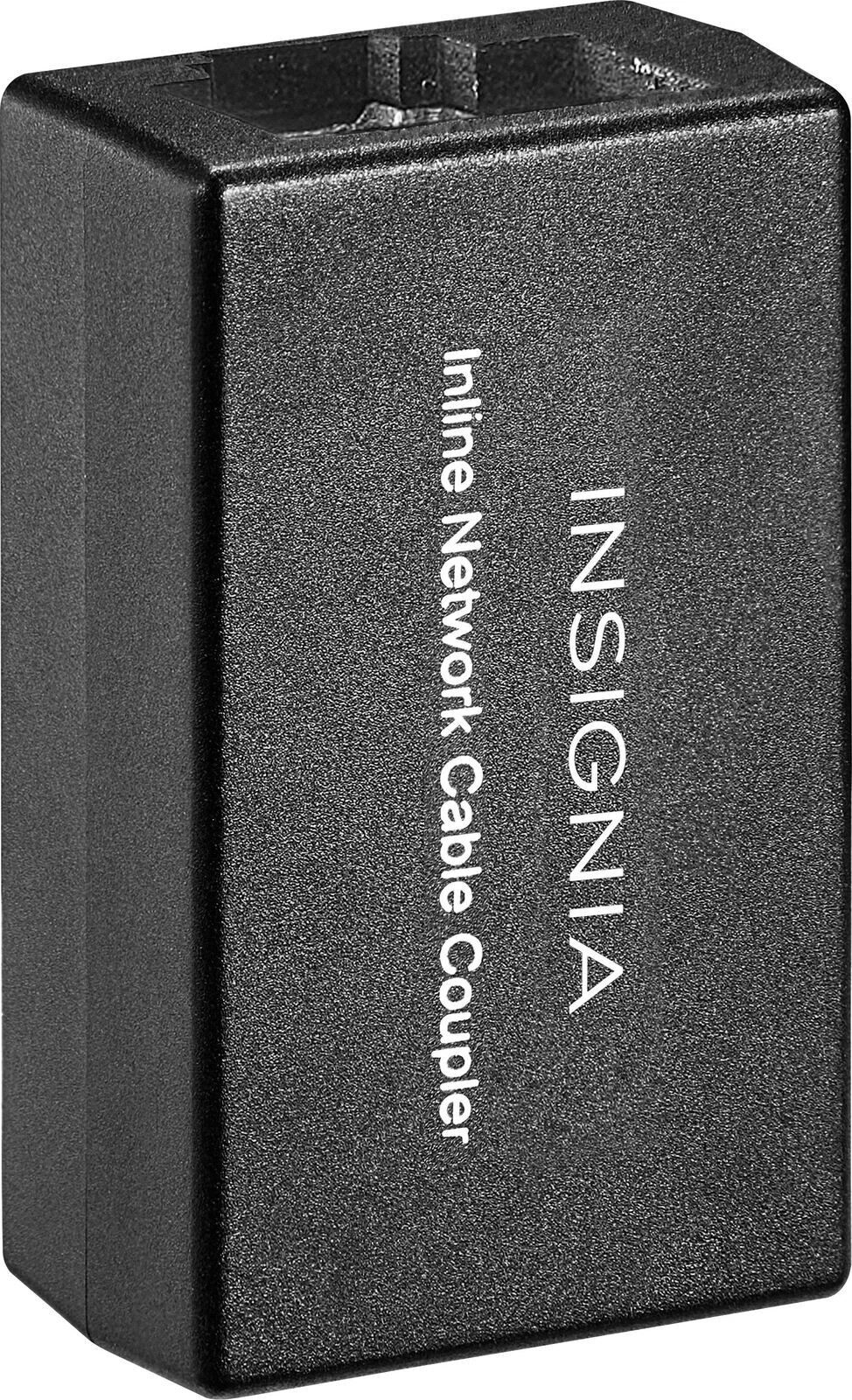 Insignia In-Line Network Cable Coupler Cat-5/5E RJ-45 - Black NS NS-PNWIC50