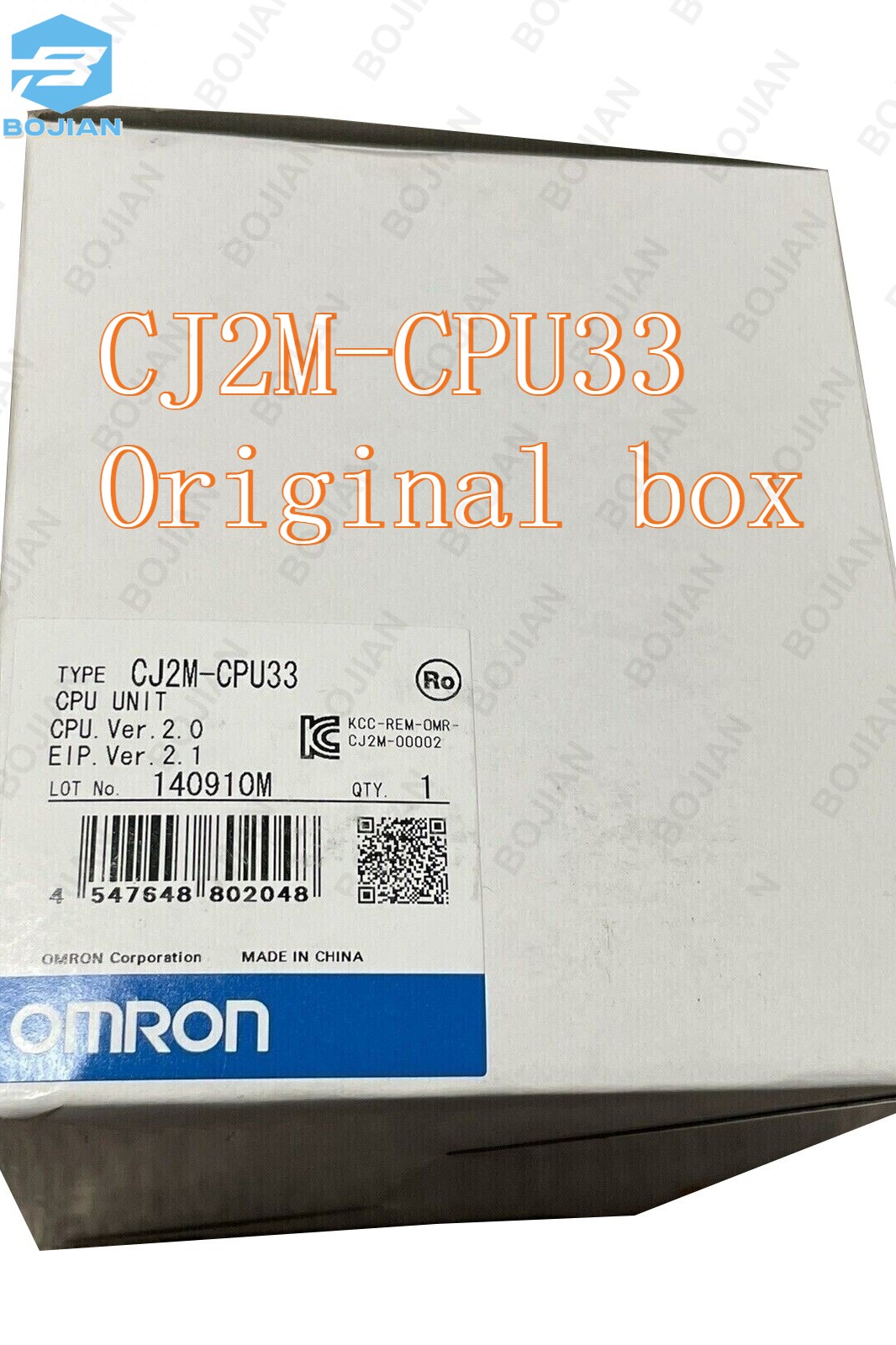 1PC NEW CJ2M-CPU33 New Sealed OMRON PLC Module CJ2M-CPU33 Original box，FAST SHIP