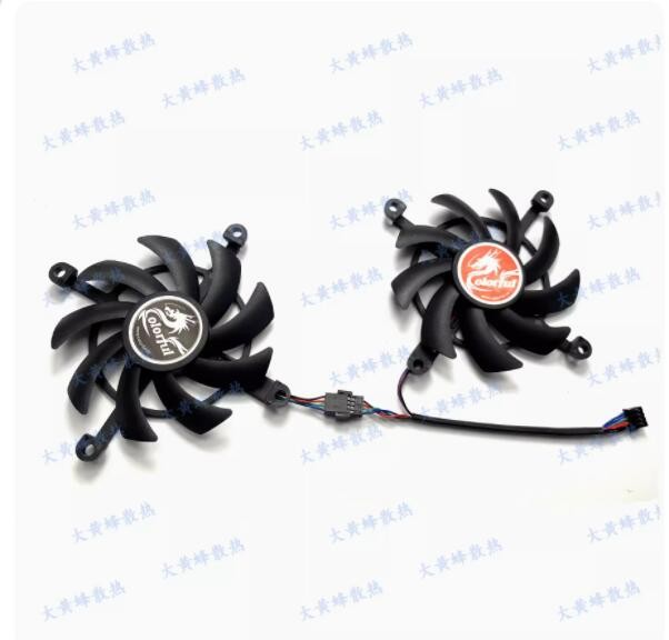 Graphics Card Fan New For COLORFUL RTX3060ti 3060 3050 DUO V2 Tomahawk Edition