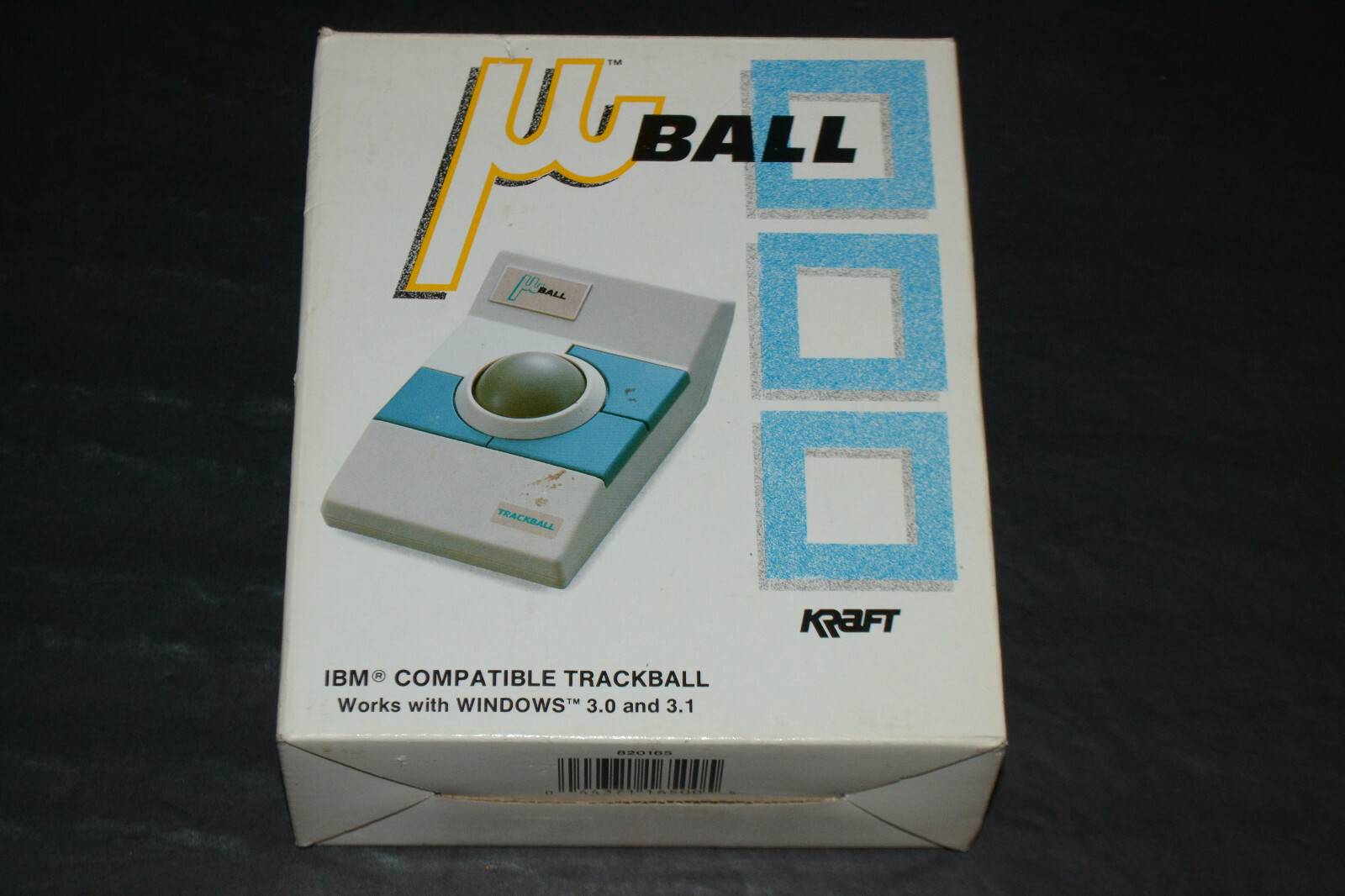 Kraft Trackball~IBM Compatible~Windows 3.0 & 3.1~1992 Vintage Gear~NEW In Box