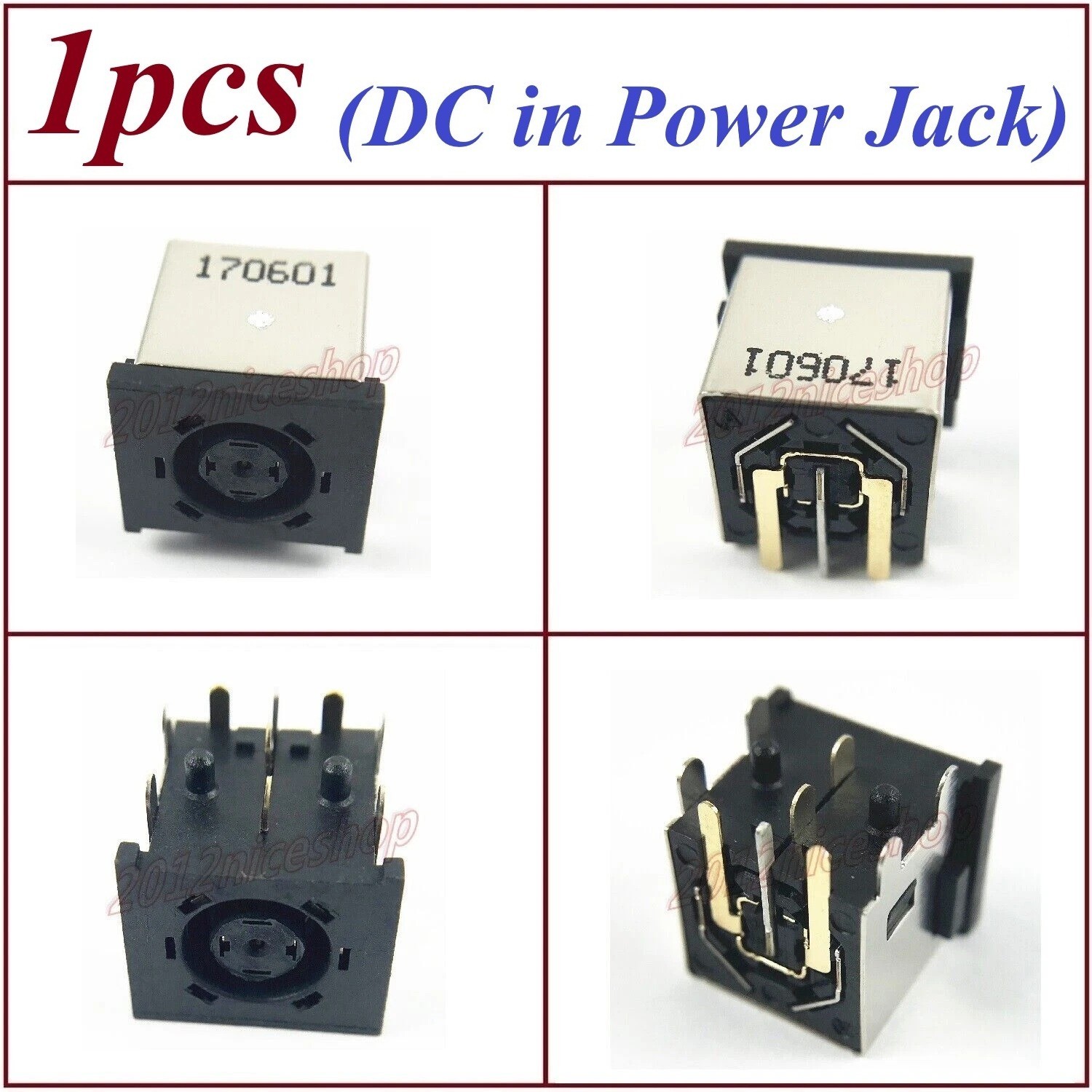 OEM DC Power Socket Charging Connector Jack For MSI MS-1782A MS-1782C MS-1782E