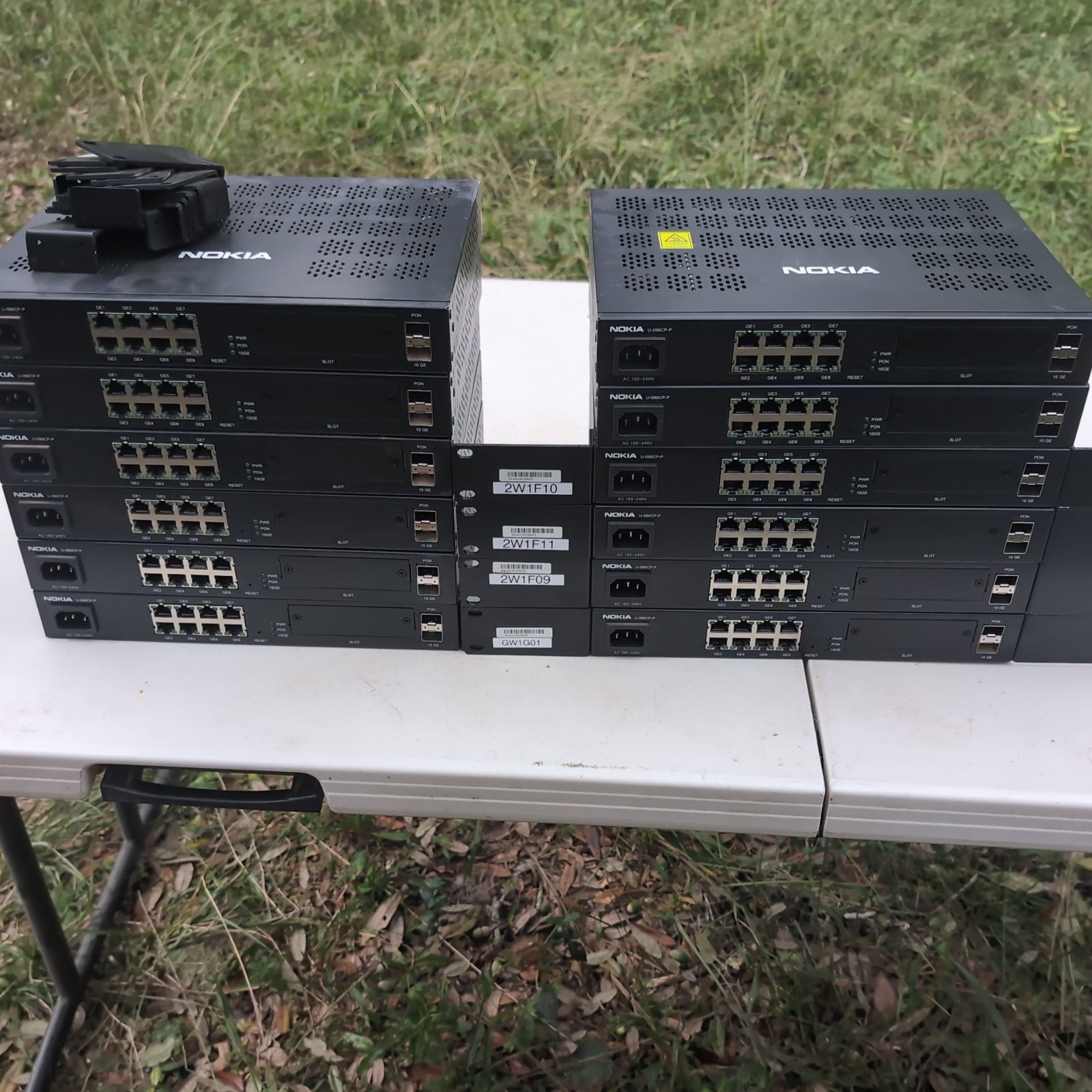 Nokia U-090CP-P ONT Optical Network Terminal 8-Port GigE Fiber 3FE47273AAAA
