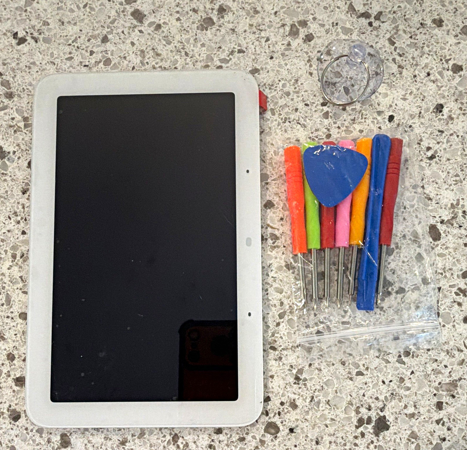 Echo Show 8 3rd Gen 8” LCD Touch Screen Digitizer Replacement White + Tools