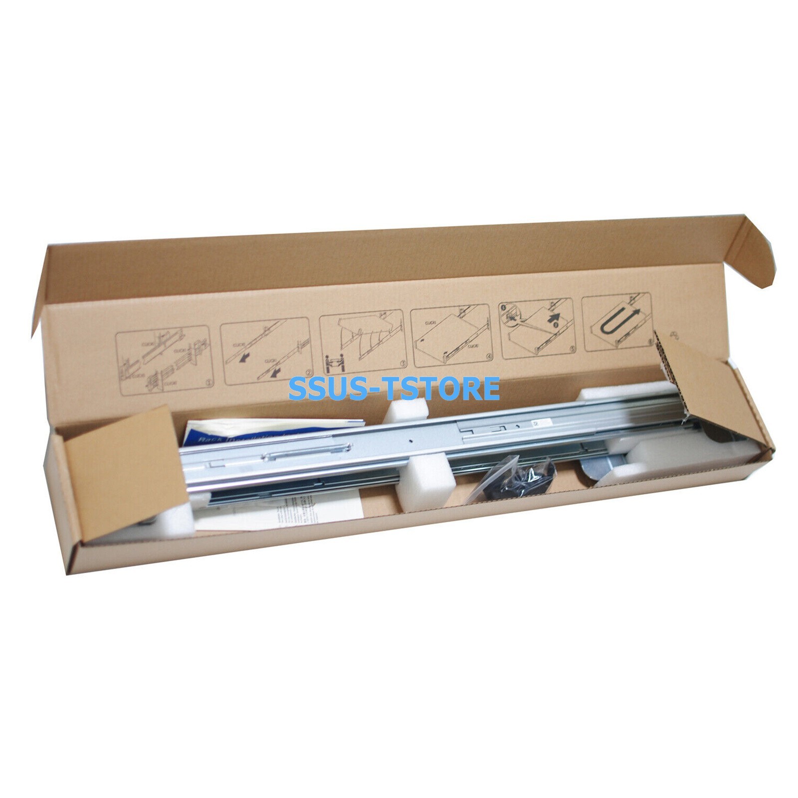 Dell 06RTCR 081WCD 1U Sliding ReadyRails II Rail Kit PowerEdge R620 R630 R320